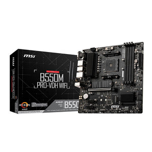 B550M PRO-VDH WIFI,AMD MATX,AM4,Supports 3rd Gen AMD Ryzen/ 3nd (B550MPVDHWIFI)