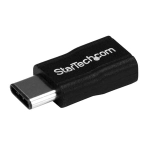 StarTech.com USB2CUBADP USB C to USB Micro B, USB Type C to USB M/F-USB 2.0-USB C Connector-USB-C to USB Micro B Adapter