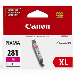 Canon Genuine Ink Cartridge CLI-281XL Magenta Ink - 2035C001