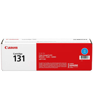 Genuine Canon Toner Cartridge 131, Cyan - 6271B001
