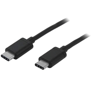 StarTech.com USB2CC2M 2m 6' USB-C Cable M/M USB 2.0, Type-C for Laptops and Mobile Devices, Black