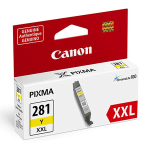 Canon Genuine Ink Cartridge CLI-281XXL Yellow Ink - 1982C001