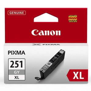 Canon Genuine CLI-251XL Grey Ink Tank - 6452B001