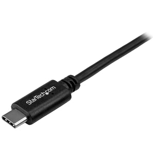 StarTech.com USB2CC50CM 0.5m USB C Cable-USB 2.0-M/M-USB-C Charger Cable-USB 2.0 Type C Cable-Short USB C Cable, Black