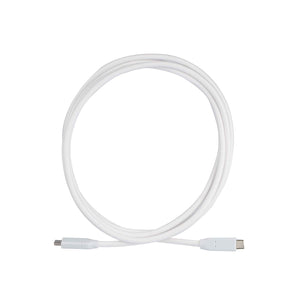 StarTech.com USB2C5C2MW USB C to USB C Cable - 6'/2m - 5A PD - M/M, White