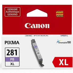 Canon Genuine Ink Cartridge CLI-281XL Photo Blue Ink - 2038C001