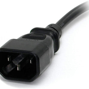 Startech.Com Computer Power Cord Iec 320 En 60320 C14 to Nema 5-15R, 1 Feet (PAC100)