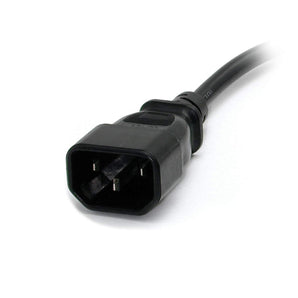 Startech.Com Computer Power Cord Iec 320 En 60320 C14 to Nema 5-15R, 1 Feet (PAC100)