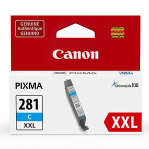 Canon Genuine Ink Cartridge CLI-281XXL Cyan Ink - 1980C001