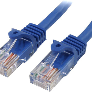Make Fast Ethernet network connections using this high quality Cat5e Cable, with (RJ45PATCH15)