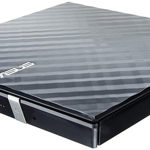 ASUS External Slim 8X DVD-RW Stylish Cut Design Optical Drive SDRW-08D2S-U/BLK/G/AS