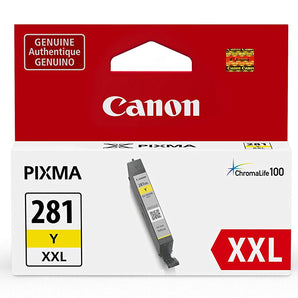 Canon Genuine Ink Cartridge CLI-281XXL Yellow Ink - 1982C001