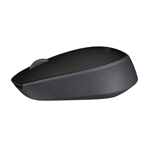 Logitech M170 2. 4GHz Wireless 3-Button Optical Scroll Mouse w/Nano USB Receiver (Black) (910-004940)