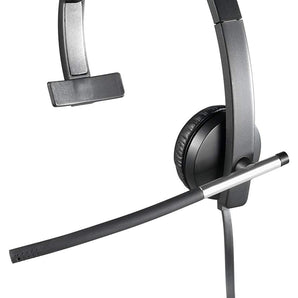 Logitech H650e USB Corded Single-Ear Headset (981-000513)