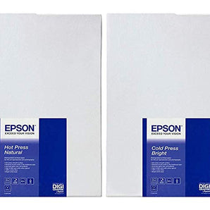 Epson Hot Press Bright Matte Inkjet Photo Paper 24" x 50' Roll S042334
