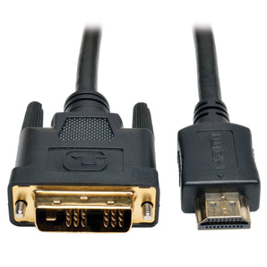 Tripp Lite P566-006 6 -Feet HDMI to DVI Gold Digital Video Cable HDMI-M/DVI-M
