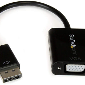 StarTech.com 1080p 1920x1200 DisplayPort to VGA Display Adapter - Active DP to VGA (Male to Female) HD Video Converter for laptop/PC/Monitor (DP2VGA3)