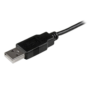 StarTech.com 1-Feet Mobile Charge Sync USB to Slim Micro USB Cable for Smartphones and Tablets (USBAUB1BK)
