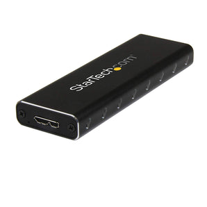 StarTech.com M.2 SSD Enclosure for M.2 SATA SSDs - USB 3.0 (5Gbps) with UASP - External M.2 SSD Enclosure - Aluminum (SM2NGFFMBU33)