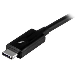StarTech.com Thunderbolt 3 Cable - 3 ft / 1m -4K 60Hz - 20Gbps - USB C to USB C Cable - Thunderbolt 3 USB Type C Charger (TBLT3MM1M)