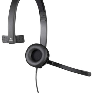 Logitech USB H570e Corded Single-Ear Headset (981-000570)