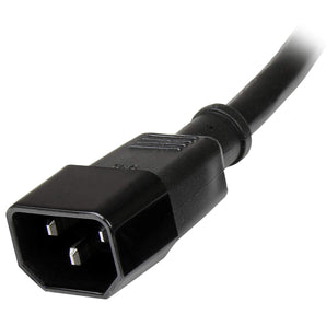 StarTech.com PXT10010 Standard Computer Power Cord Extension, C14 to C13, 10-Feet