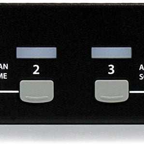 StarTech.com SV431DUSBU 4-Port 1U Rack Mount USB KVM Switch with OSD