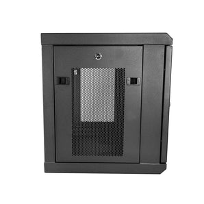 StarTech.com Wall Mount Server Rack Cabinet - 9U Rack - 17" Deep - Network Rack - Server Cabinet - Wall Mount Rack (RK9WALM)