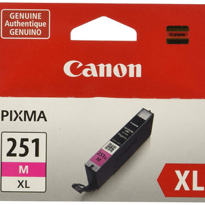 Canon Genuine CLI-251XL Magenta Ink Tank (6450B001)