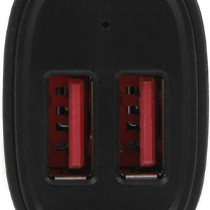 StarTech.com Dual Port USB Car Charger-High Power 24W/4.8A-Black-2-Port USB Car Charger-Charge Two Tablets at Once (USB2PCARBKS)