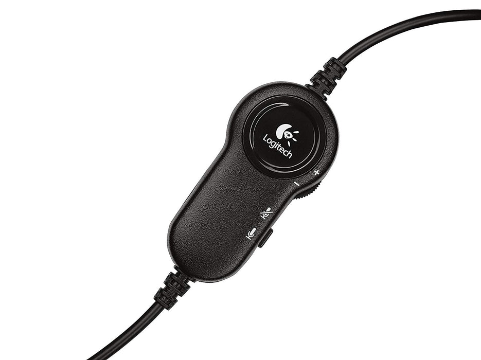 Logitech 3.5 mm Analog Stereo Headset H151 with Boom Microphone (981-000587)