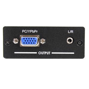 Connect HDMI enabled devices to a VGA monitor with stereo audio separation - hd (HDMI2VGA)