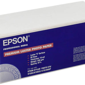 Paper - luster photo paper - white - Roll A4 (8.25 in x 33 ft) - 240 g/m2 (S041408)