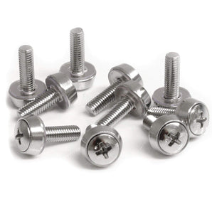 StarTech.com M5 x 12mm - Screws - 100 Pack - M5 Mounting Screws for Server Rack & Cabinet (CABSCREWSM5)