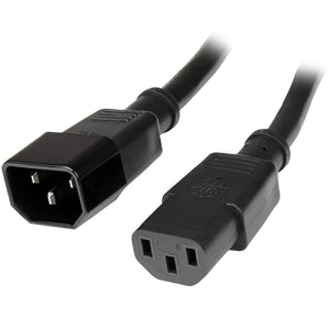 StarTech.com PXT10010 Standard Computer Power Cord Extension, C14 to C13, 10-Feet