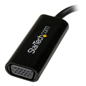 StarTech.com USB 3.0 to VGA Adapter - Slim Design - 1920x1200 - External Video & Graphics Card - Dual Monitor Display Adapter - Supports Windows (USB32VGAES)