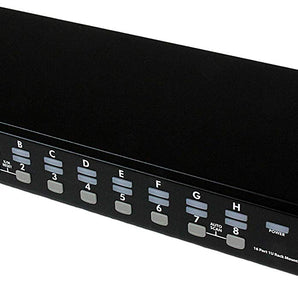 Startech.Com SV1631DUSBU 16 Port 1U Rack Mount USB Kvm Switch with Osd