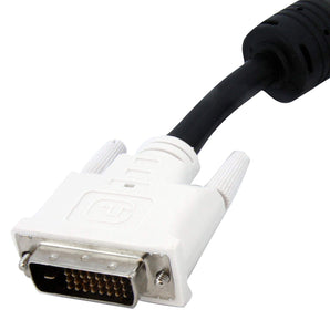 StarTech.com DVI Extension Cable - 10 ft - Dual Link - Male to Female Cable - 2560x1600 - DVI-D Cable - Computer Monitor Cable - DVI Cord (DVIDDMF10)