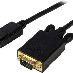 Startech.Com DP2VGAMM6B Active Displayport to Vga Converter Cable for Pc 1920X1200 (6-Feet, Black)