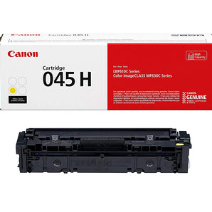 Canon Cartridge 045H Yellow Genuine Toner Cartridge (1243C001)