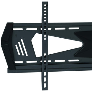 StarTech.com Low Profile TV Mount - Fixed - Black Anti-Theft TV Wall Mount 37in to 70in - VESA Wall Mount - Monitor Mount - Slim TV Mount (FPWFXBAT)