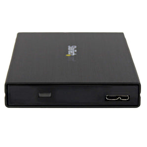 StarTech.com 2.5" Hard Drive Enclosure – Supports UASP – SATA 6Gbps – USB 3.0 External Hard Drive Enclosure – SSD/HDD Enclosure (S2510BMU33)