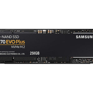 Samsung 970 EVO Plus Series 250GB PCIe NVMe-M.2 Internal SSD (MZ-V7S250B/AM)