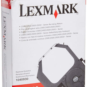 Lexmark 3070166 Re-Inking Printer Ribbon for Lexmark 2300, 2400, 2500 Series