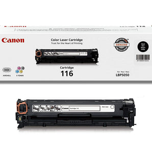 Genuine Canon Toner Cartridge 116, Black (1980B001)