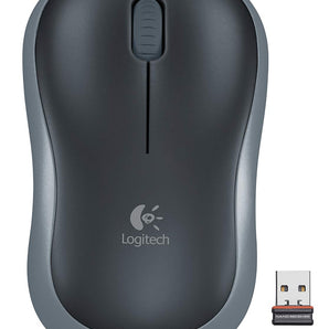 Logitech Wireless Mouse M185 - Swift Gray (910-002225)