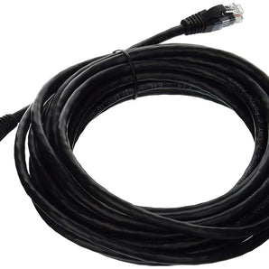 C2G 03987 Cat6 Cable - Snagless Unshielded Ethernet Network Patch Cable, Black (20 Feet, 6.09 Meters)