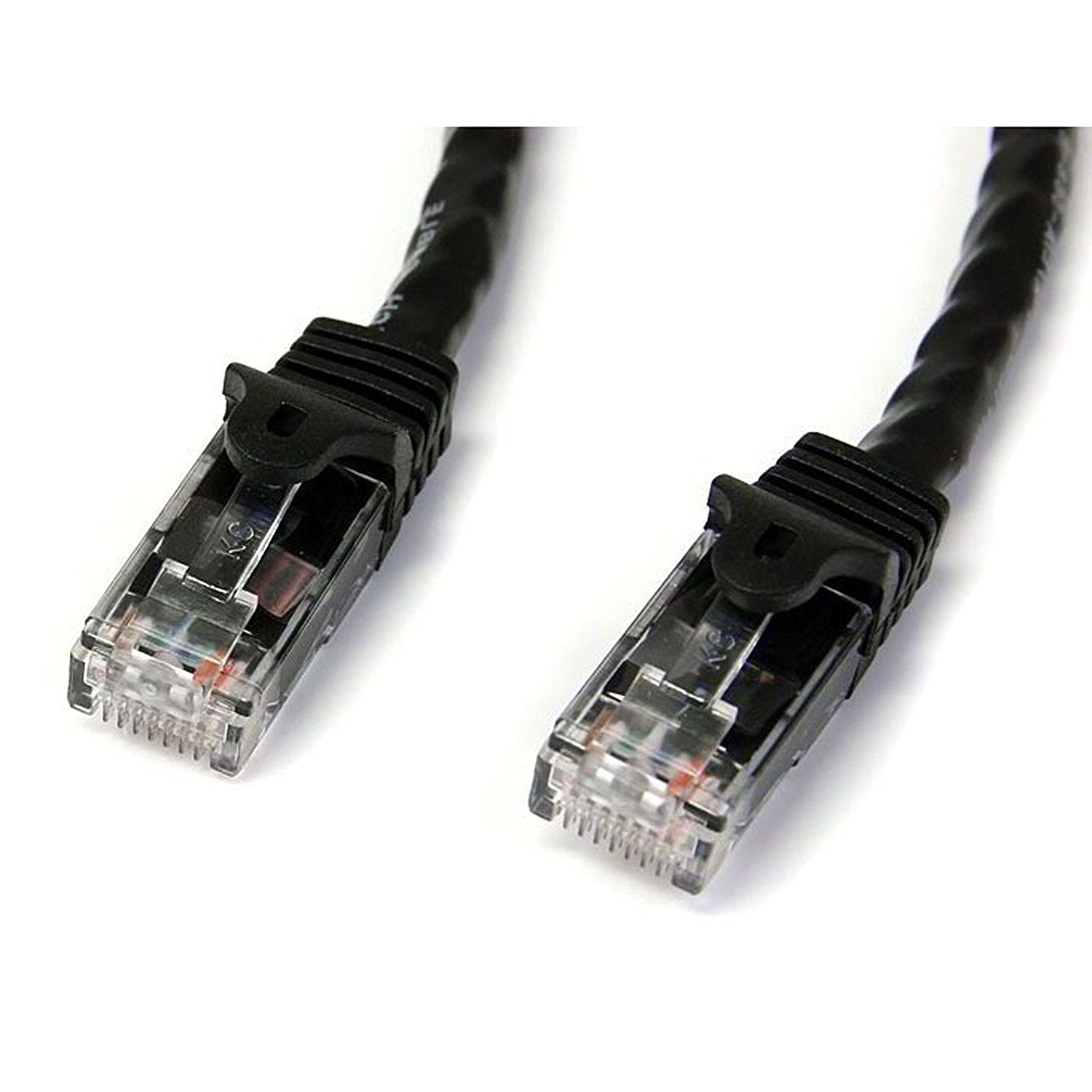 StarTech Cat6 patch cable with snagless RJ45 connectors – 100 ft, black (N6PATCH100BK) - V&L Canada