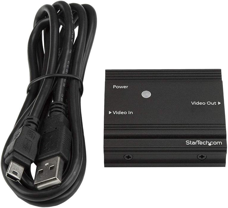 StarTech.com 115 ft. (35 m) 4K HDMI Extender - HDMI Extender - Up to 4K60 - Amplifier/Booster - HDMI to HDMI Booster (HDBOOST4K)