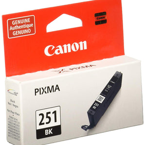 Canon Genuine CLI-251 Black Ink Tank (6513B001)